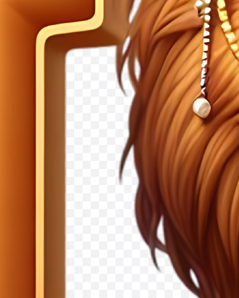 Letter L from Mardi Grass Alphabet on Yellow Images Creative Fonts - S82768