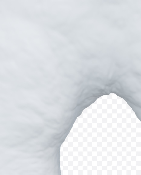& from Snow alphabet on Yellow Images Creative Fonts - S83805