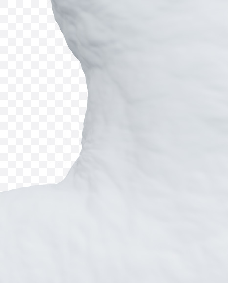 9 from Snow alphabet on Yellow Images Creative Fonts - S83785
