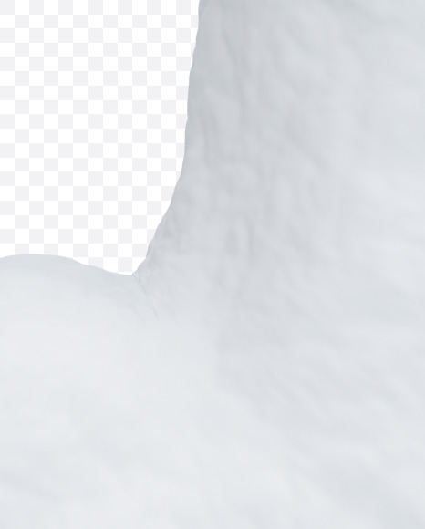 Letter Q from Snow alphabet on Yellow Images Creative Fonts - S83803