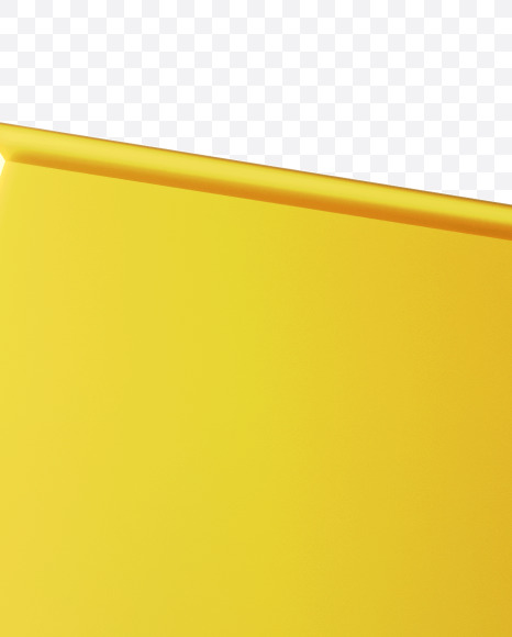 Letter A from Golden font. on Yellow Images Creative Fonts - S83829