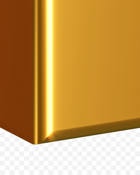 Letter T from Golden font. on Yellow Images Creative Fonts - S83848