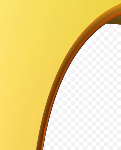 Letter Q from Golden font. on Yellow Images Creative Fonts - S83845