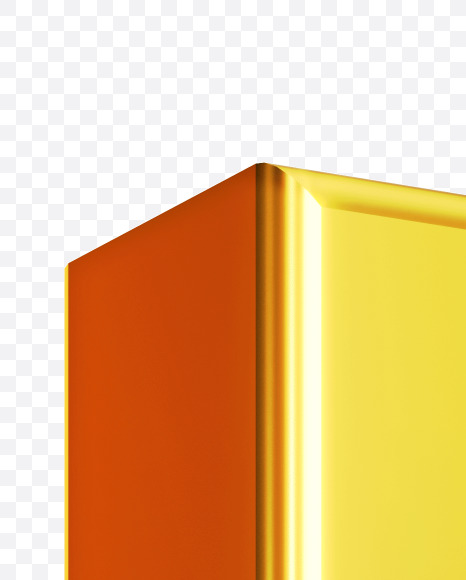 Letter I from Golden font. on Yellow Images Creative Fonts - S83837