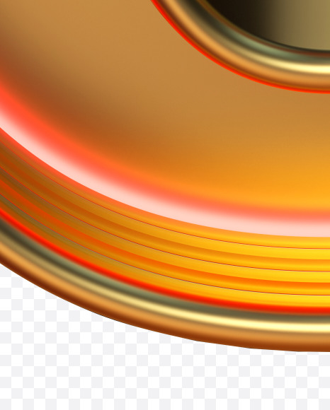 6 from Golden retro font. on Yellow Images Creative Fonts - S84032