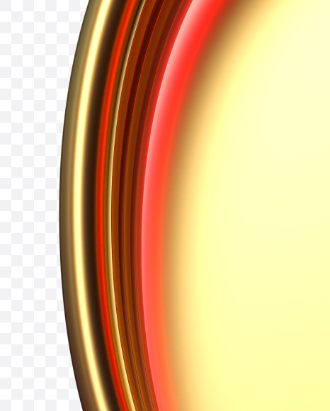 Letter S from Golden retro font. on Yellow Images Creative Fonts - S84054