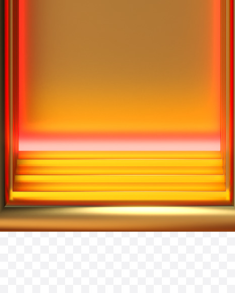 Letter Y from Golden retro font. on Yellow Images Creative Fonts - S84060