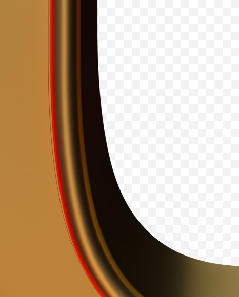 Letter C from Golden retro font. on Yellow Images Creative Fonts - S84038