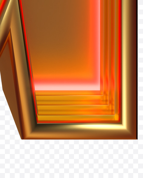 Letter G from Golden retro font. on Yellow Images Creative Fonts - S84042