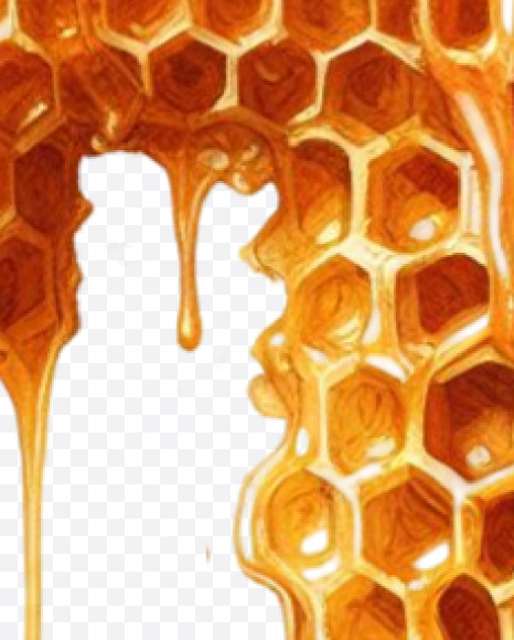 PNG-20 from Honeycomb Alphabet on Yellow Images Creative Fonts - S84175