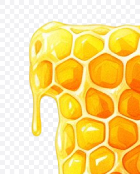 PNG-13 from Honeycomb Alphabet on Yellow Images Creative Fonts - S84167