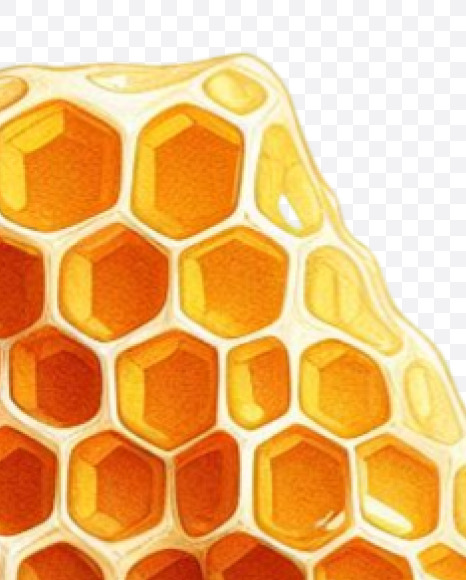 PNG-14 from Honeycomb Alphabet on Yellow Images Creative Fonts - S84169