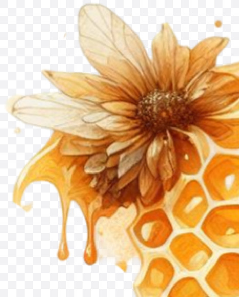 PNG-12 from Honeycomb Alphabet on Yellow Images Creative Fonts - S84189