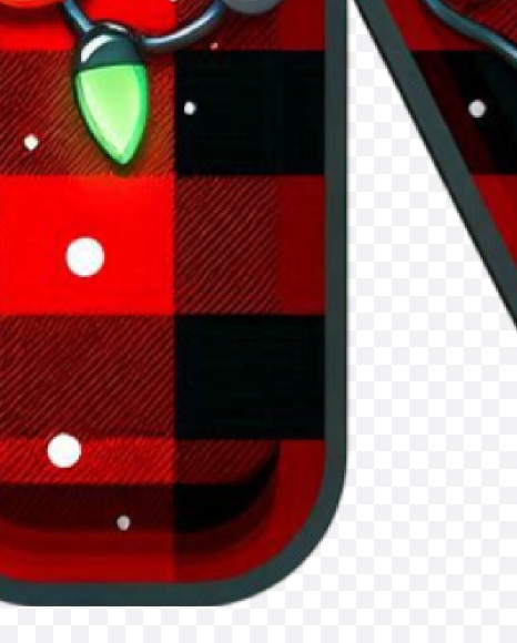 Letter N from Christmas Alphabet on Yellow Images Creative Fonts - S84194