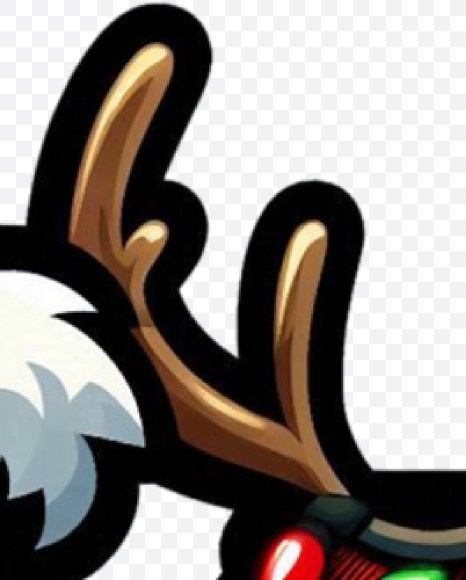 Letter K from Christmas Alphabet on Yellow Images Creative Fonts - S84212