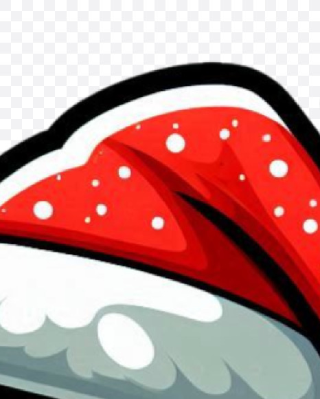 Letter U from Christmas Alphabet on Yellow Images Creative Fonts - S84205