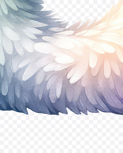 Letter C from Easter Watercolor Alphabet Bunny Ears on Yellow Images Creative Fonts - S84317