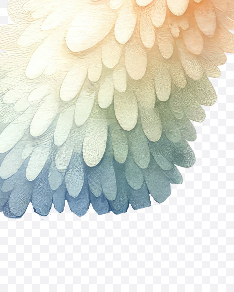 7 from Easter Watercolor Alphabet Bunny Ears on Yellow Images Creative Fonts - S84294