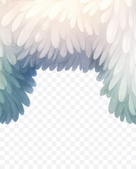 Letter A from Easter Watercolor Alphabet Bunny Ears on Yellow Images Creative Fonts - S84318