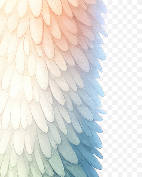 Letter L from Easter Watercolor Alphabet Bunny Ears on Yellow Images Creative Fonts - S84305