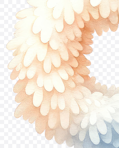 9 from Easter Watercolor Alphabet Bunny Ears on Yellow Images Creative Fonts - S84288