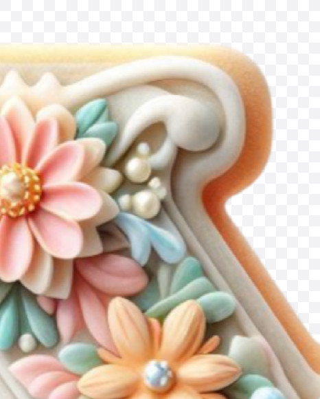 Letter X from Easter Alphabet Letters on Yellow Images Creative Fonts - S84418