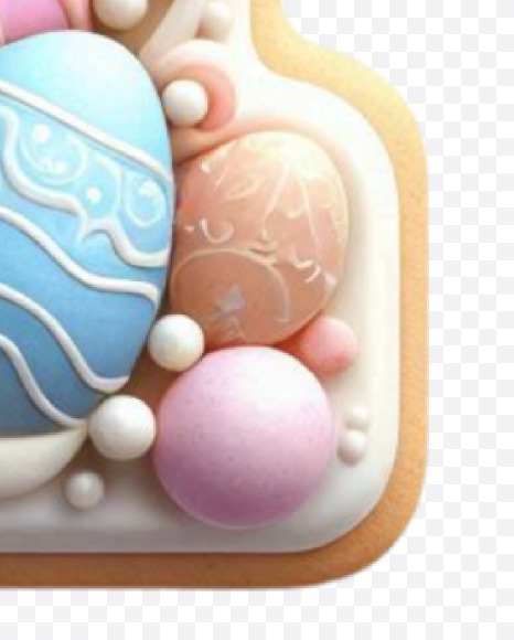 1 from Easter Alphabet Letters on Yellow Images Creative Fonts - S84388