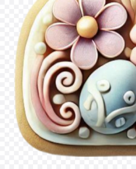 2 from Easter Alphabet Letters on Yellow Images Creative Fonts - S84386