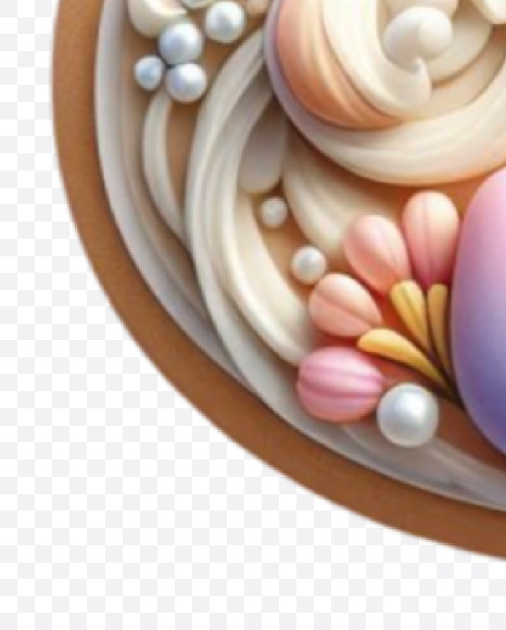 Letter J from Easter Alphabet Letters on Yellow Images Creative Fonts - S84405