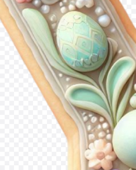 Letter Y from Easter Alphabet Letters on Yellow Images Creative Fonts - S84416