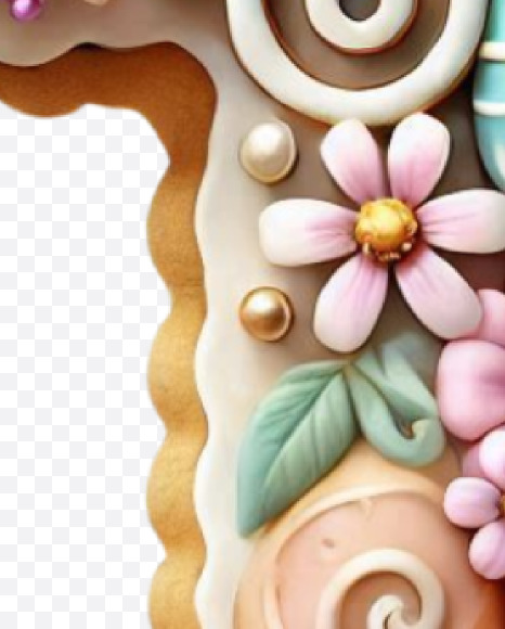 Letter T from Easter Alphabet Letters on Yellow Images Creative Fonts - S84415