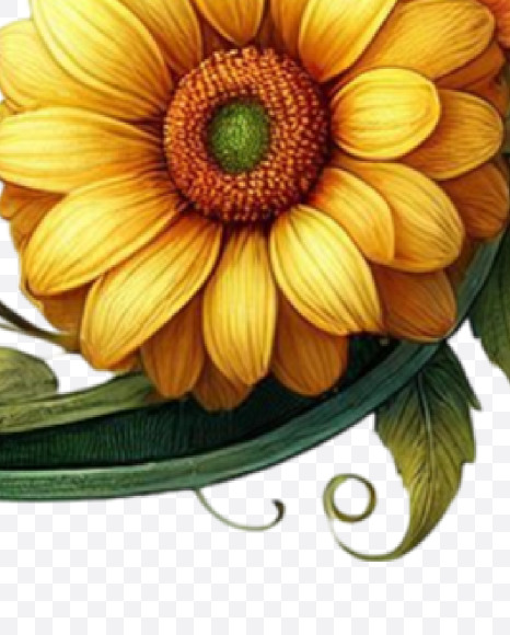 Letter S from Spring Alphabet Letters on Yellow Images Creative Fonts - S84475