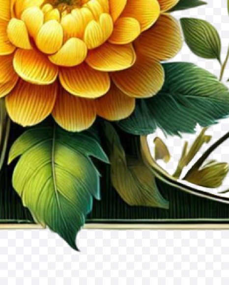 Letter E from Spring Alphabet Letters on Yellow Images Creative Fonts - S84478