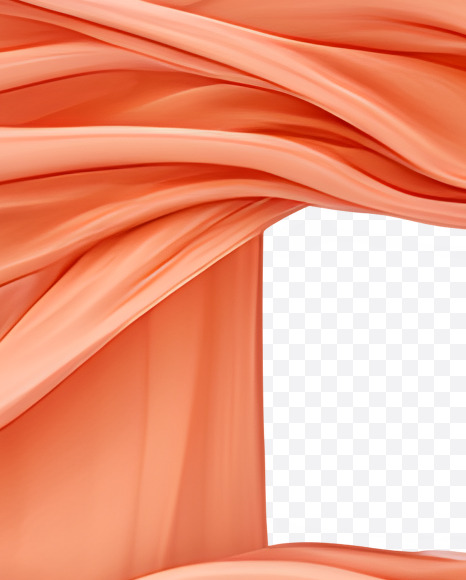 Letter r from Peach Silk on Yellow Images Creative Fonts - S84698