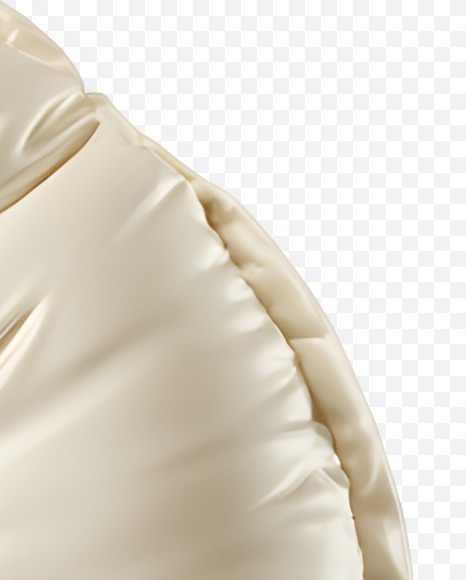 f6e25cb from Beige Puffer Jacket Font on Yellow Images Creative Fonts - S84782