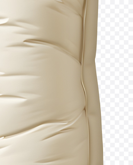Letter l from Beige Puffer Jacket Font on Yellow Images Creative Fonts - S84729
