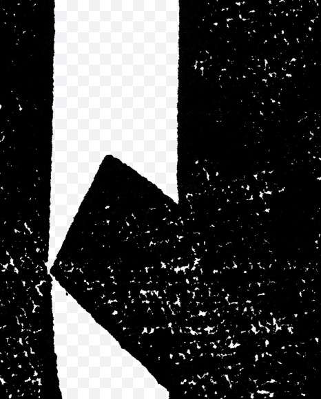 Letter Q from Authentic letterpress – Sans Serif Condensed on Yellow Images Creative Fonts - S84893