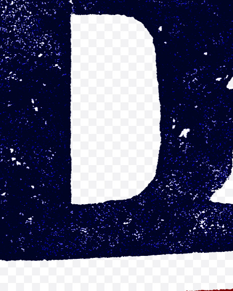Letter P from Authentic Letterpress – American Gothic on Yellow Images Creative Fonts - S84920