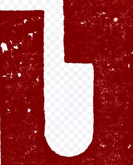 Letter G from Authentic Letterpress – American Gothic on Yellow Images Creative Fonts - S84911