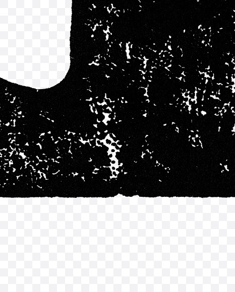Letter F from Authentic letterpress – Old Sans Reversed Cameo on Yellow Images Creative Fonts - S84938