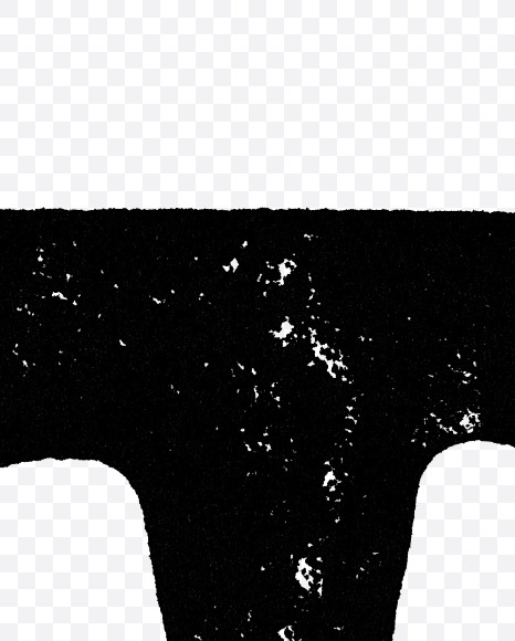 Letter V from Authentic letterpress – Old Sans Reversed Cameo on Yellow Images Creative Fonts - S84954
