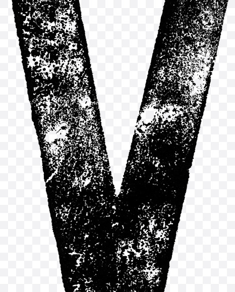 Letter W from Authentic Letterpress – Eastlake Ornamented on Yellow Images Creative Fonts - S84982