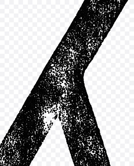 Letter K from Authentic Letterpress – Eastlake Ornamented on Yellow Images Creative Fonts - S84970