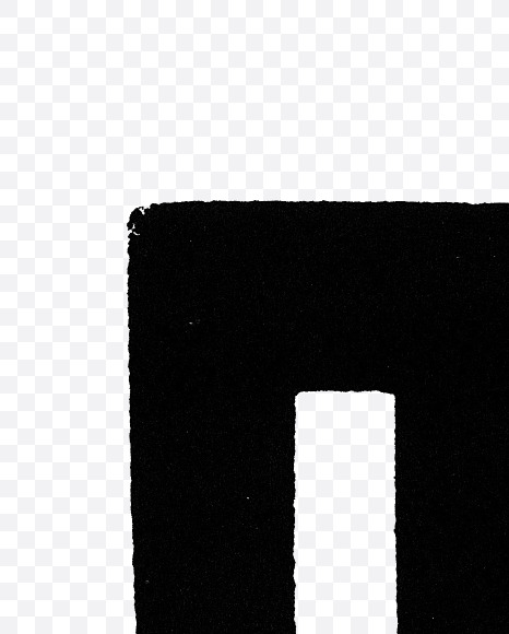 Letter T from Authentic Letterpress – Antique Elongated on Yellow Images Creative Fonts - S85064