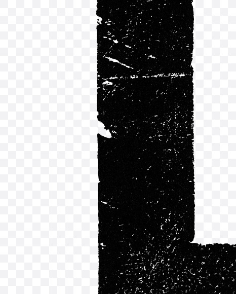 Letter H from Authentic Letterpress – Antique Elongated on Yellow Images Creative Fonts - S85052