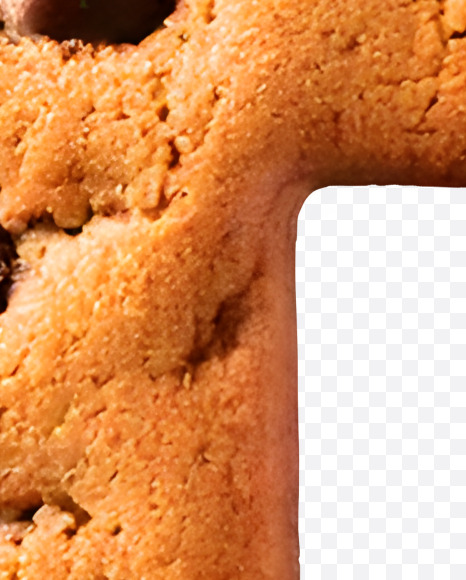 Letter f from Cookies Font on Yellow Images Creative Fonts - S85340