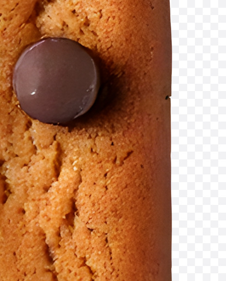 Letter m from Cookies Font on Yellow Images Creative Fonts - S85347