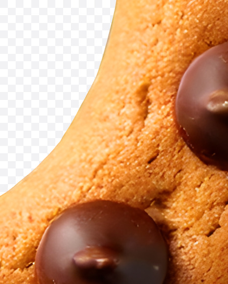 Letter q from Cookies Font on Yellow Images Creative Fonts - S85351