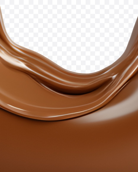 Letter u from Mister Chocolate on Yellow Images Creative Fonts - S85392