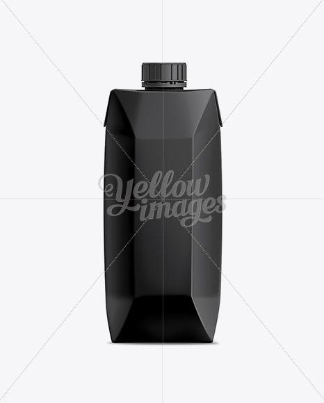 500ml Carton Box For Juice Mockup